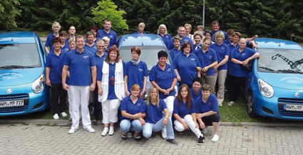 Pflegedienst-Team